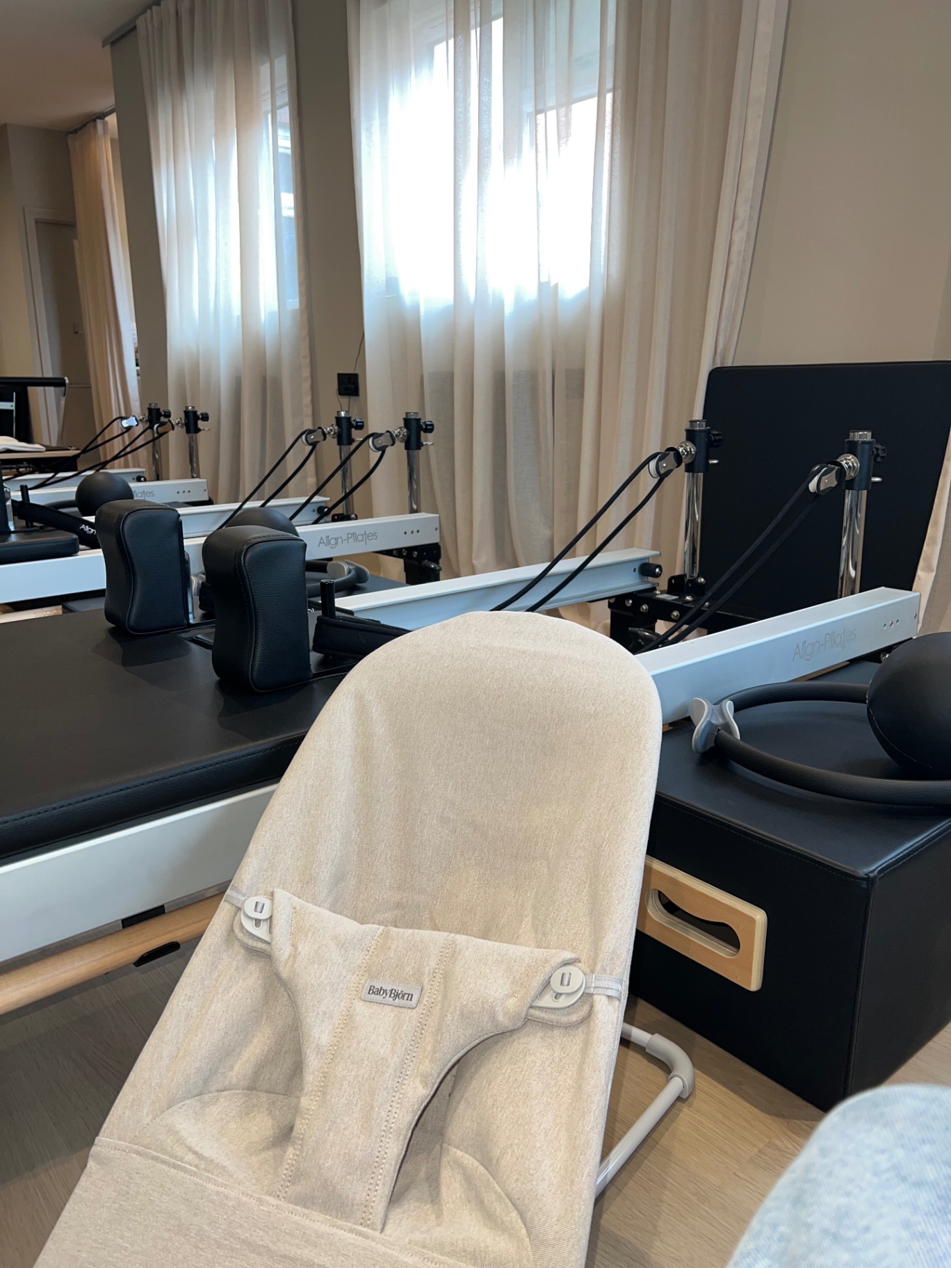 Reformer Pilates moment