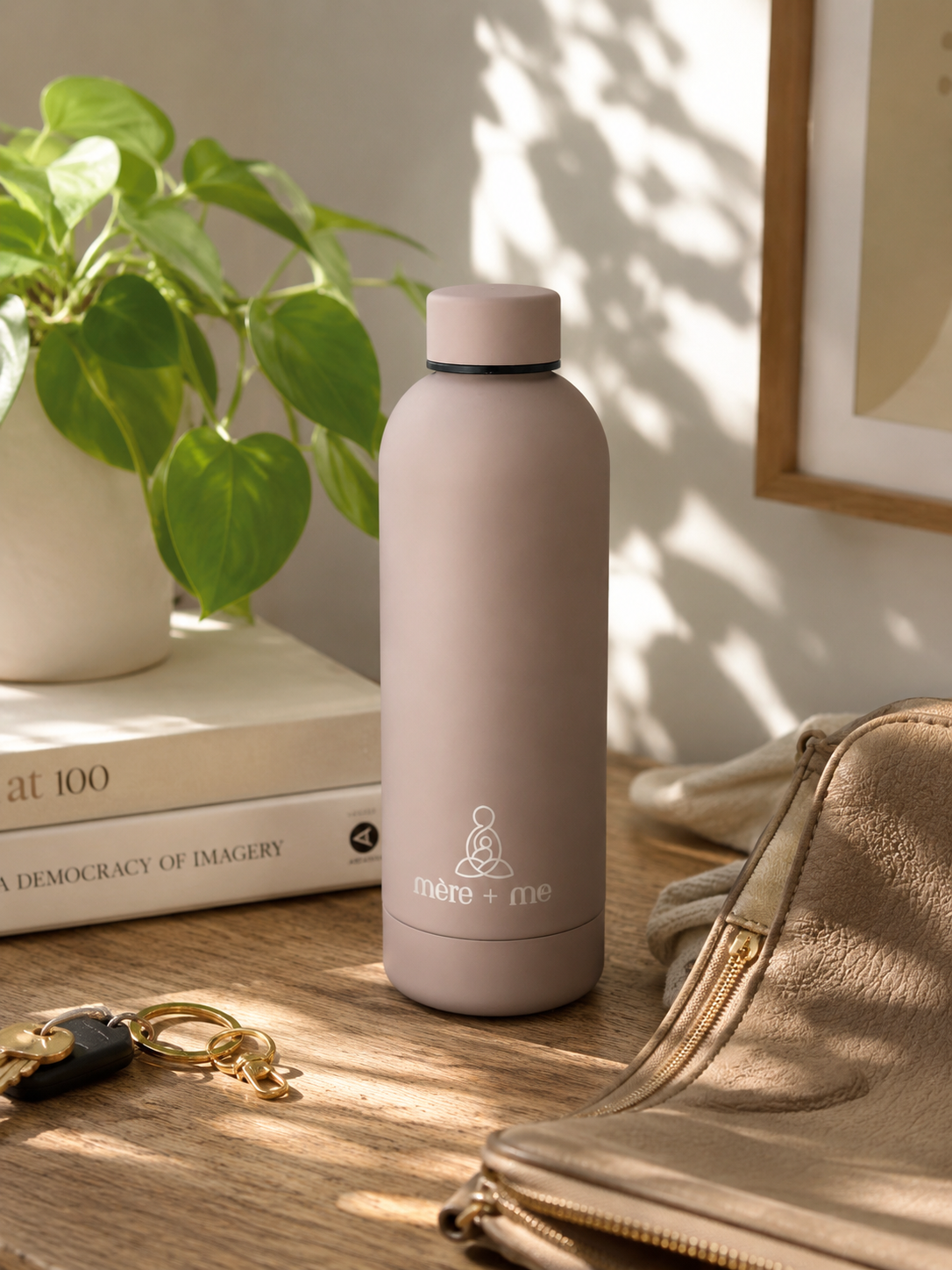 Mère + Me 500ml Insulated Bottle