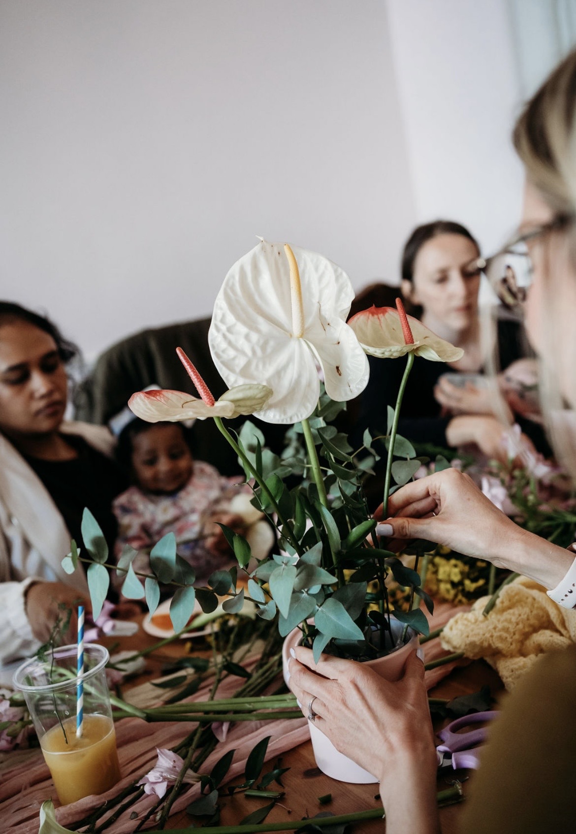 Workshops and Creative Sessions moment