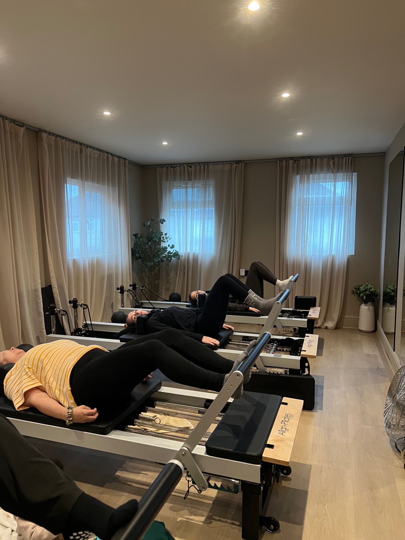 Reformer Pilates moment